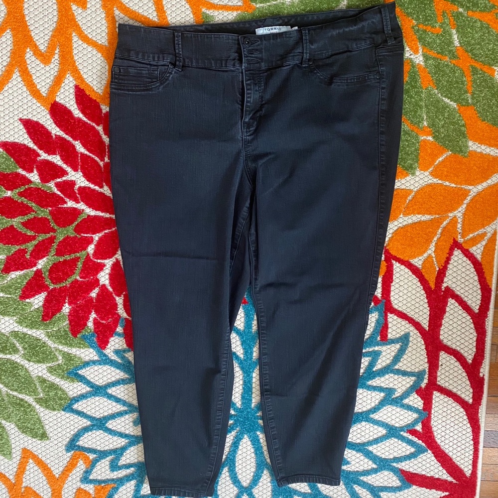 Black denim jeggings - torrid size 26
